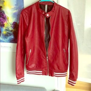 Zara Man Leather Jacket